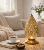 hammered brass lamp rustic moroccan lamp industrial moroccan table lamp aged brass lamp boho table lamp