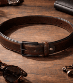 Moroccan Antigen Color Belt | Handcrafted Leather Artisan - Image 4