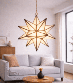 Moroccan Star – Handmade Glass Lantern Light
