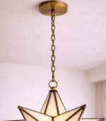 Moroccan Star – Handmade Glass Lantern Light - Image 7