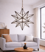 Moroccan Star – Handmade Glass Lantern Light