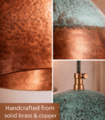 Oxidized Lamp – Antique Metal Finish | Handcrafted Home Décor - Image 3