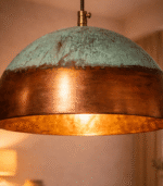 Oxidized Lamp – Antique Metal Finish | Handcrafted Home Décor - Image 5