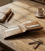 Artisan Moroccan Genuine Leather Bifold Wallet – Handmade Everyday Essential - Image 4
