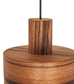 Handmade Wooden Pendant Light – Modern Rustic Hanging Ceiling Lamp - Image 7