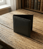 Moroccan Handmade Genuine Leather Bifold Wallet – Classic Artisan Design - Image 5
