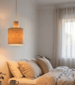 Wood Kitchen Island Light – Modern Wooden Hanging Ceiling Lamp - Image 2