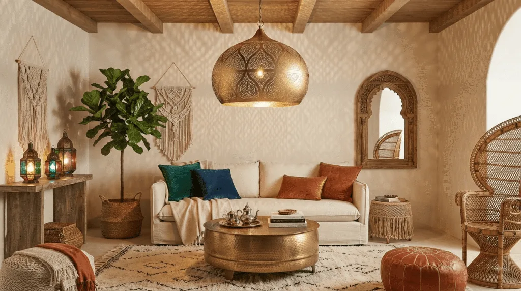 Boho Decor Trend moroccan lamps