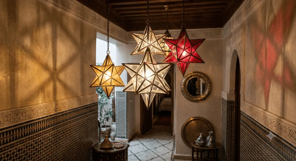 Best Moroccan Star Glass Hanging Lamps