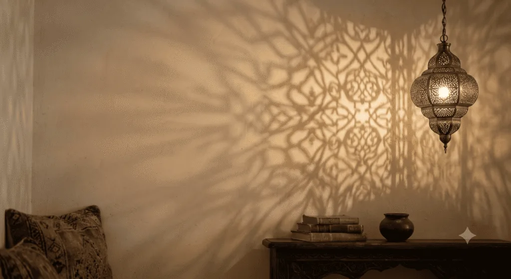 Moroccan Lamp Shadow