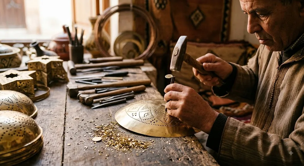 About Kech Beldi: Marrakech Artisans &Amp; Authentic Moroccan Handmade Decor Authentic Moroccan Lamps Are Made